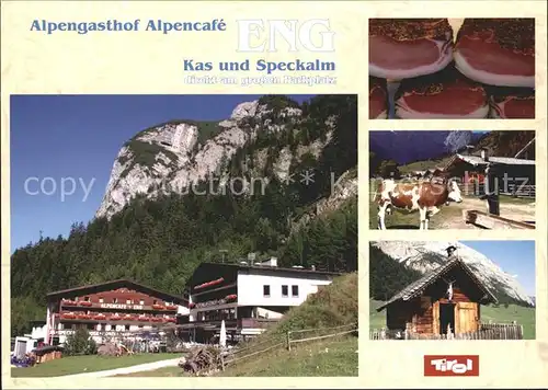 Hinterriss Tirol Alpengasthof Alpencafe Eng Kat. Vomp