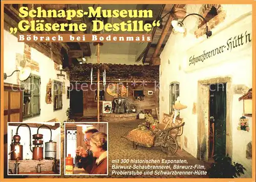 Boebrach Schnaps Museum Glaeserne Destille Kat. Boebrach