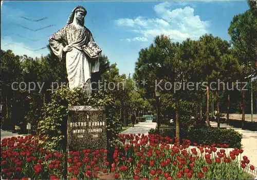 Abano Terme Stadtgarten Pietro d Abano Denkmal Kat. Abano Terme