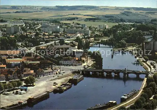 Auxerre bords Yonne pont Paul Bert Kat. Auxerre