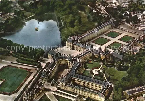 Fontainebleau Seine et Marne Chateau Fliegeraufnahme Kat. Fontainebleau