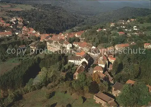 La Petite Pierre Fliegeraufnahme Kat. Luetzelstein