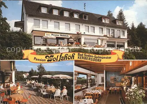 Bad Soden Salmuenster Pension Wolfshoeh Kerbersdorf Kat. Bad Soden Salmuenster