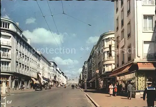 Brest Finistere rue Siam vers Eslise St Martin Kat. Brest