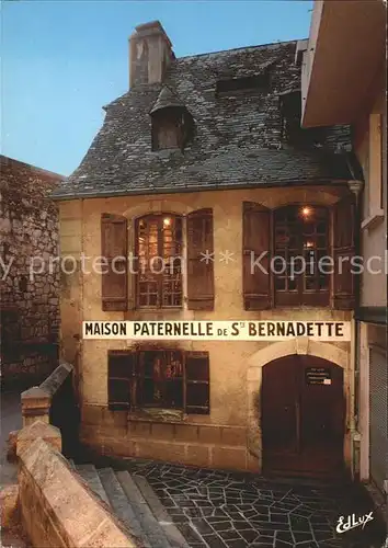 Lourdes Hautes Pyrenees Maison Paternelle S Bernadette Kat. Lourdes