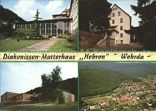 Wehrda Marburg Lahn Diakonissen Mutterhaus Hebron Kat. Marburg