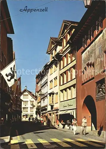 Appenzell IR Hauptgasse Rathaus Kat. Appenzell