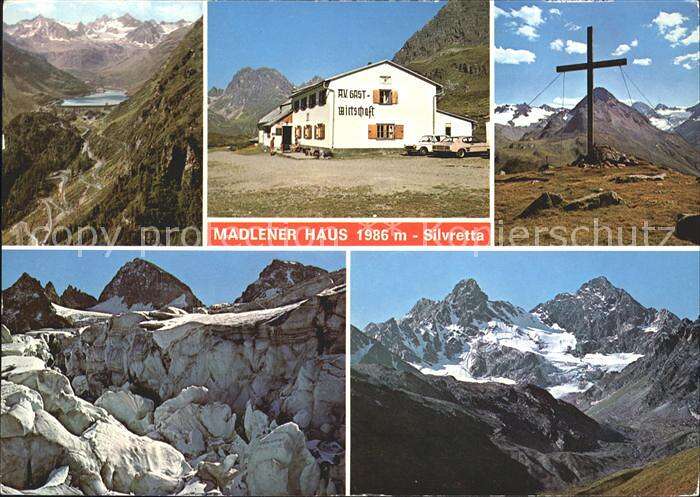 Silvretta Madlener Haus A V Gastwirtschaft Kat Silvretta Nr