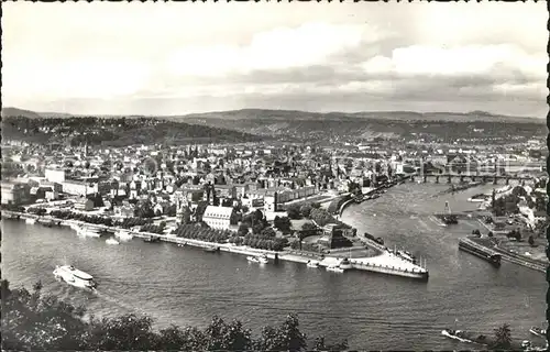 Koblenz Rhein Deutsches Eck Mosel Kat. Koblenz