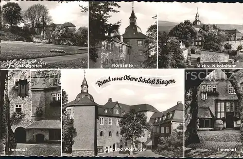 Siegen Westfalen Oberes Schloss Kat. Siegen