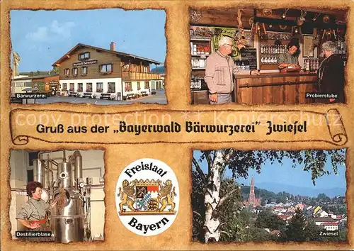 Zwiesel Niederbayern Bayerwald Baerwurzerei / Zwiesel /Regen LKR
