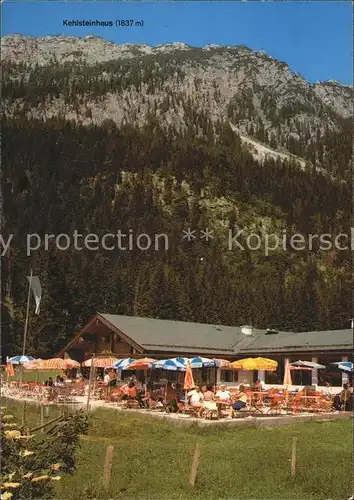 Berchtesgaden Scharitzkehlalm mit Kehlstein Kat. Berchtesgaden