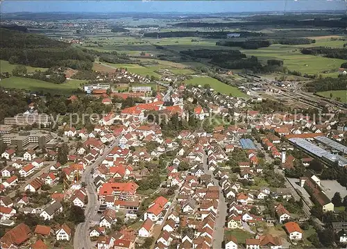 Aulendorf Fliegeraufnahme Kat. Aulendorf