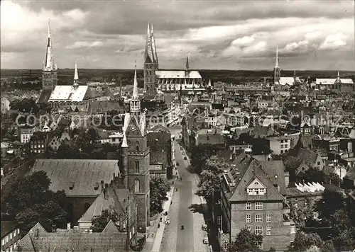 Luebeck Blick vom Domturm Kat. Luebeck