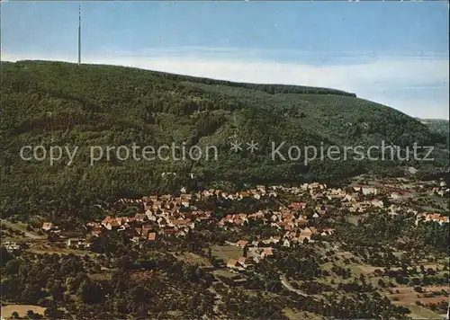 Dannenfels Fliegeraufnahme Donnersberg Fernsehturm Kat. Dannenfels