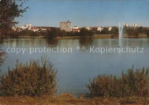 Giessen Lahn Universitaetsstadt  Wieseck Aue Kat. Giessen