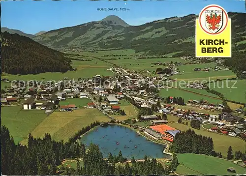 Kirchberg Tirol Fliegeraufnahme Kat. Kirchberg in Tirol