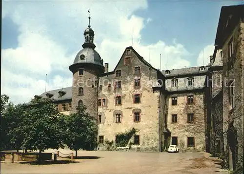 Laubach Hessen Schloss der Grafen zu Solms-Laubach / Laubach /Giessen LKR