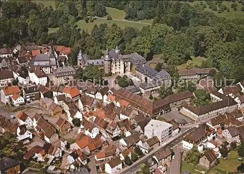 Laubach Hessen Fliegeraufnahme Am Naturpark Vogelsberg / Laubach /Giessen LKR