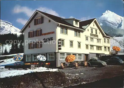 Unterwasser Toggenburg Saentis Hotel Restaurant Waeldli Schafberg  Kat. Unterwasser