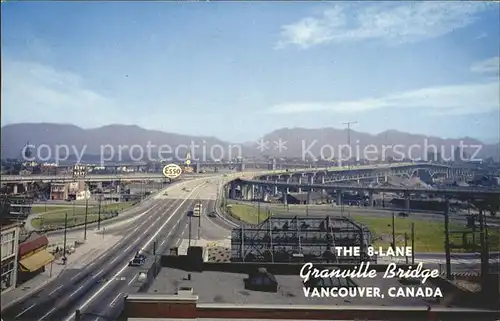 Vancouver British Columbia Granville Bridge  Kat. Vancouver