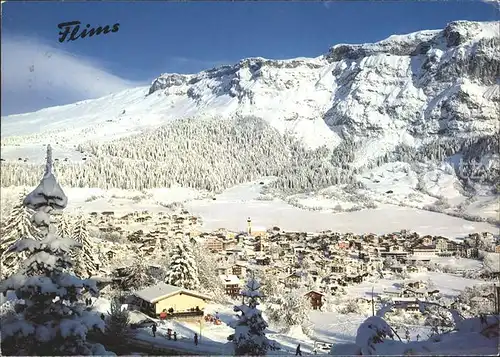 Flims Dorf Flimserstein Kat. Flims Dorf