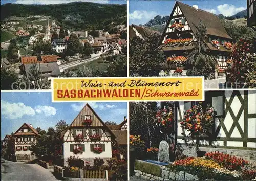Sasbachwalden Teilansichten  Kat. Sasbachwalden