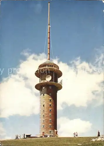 Feldberg Schwarzwald Fernsehturm  Kat. Feldberg (Schwarzwald)