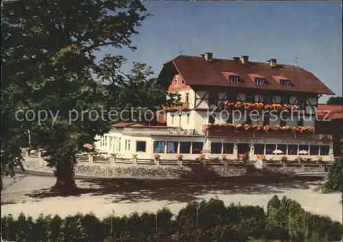 Bernried Starnberger See Hotel Seeblick Kat. Bernried