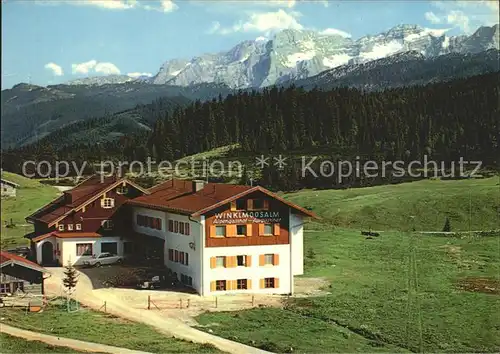 Reit Winkl Winklmoos Alm Alpengasthof Loferer Steinberge Kat. Reit im Winkl