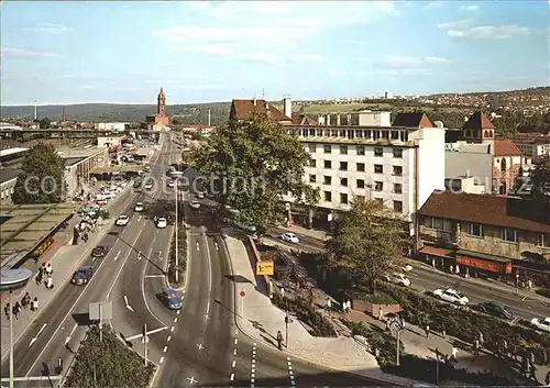 Pforzheim Bahnhofplatz Schlosskirche Kat. Pforzheim