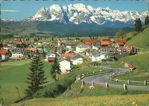 Wallgau Wettersteingebirge Kat. Wallgau