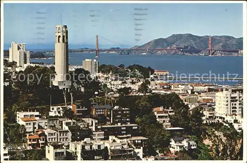 San Francisco California Coit Tower  Kat. San Francisco