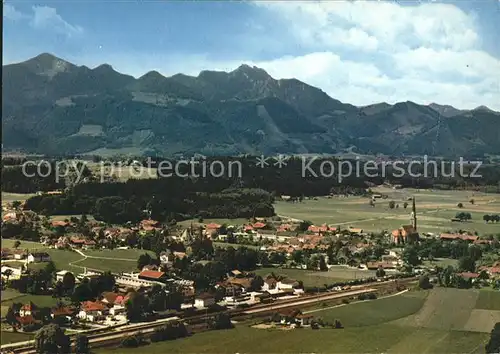 uebersee Kampenwand Fliegeraufnahme Kat. uebersee