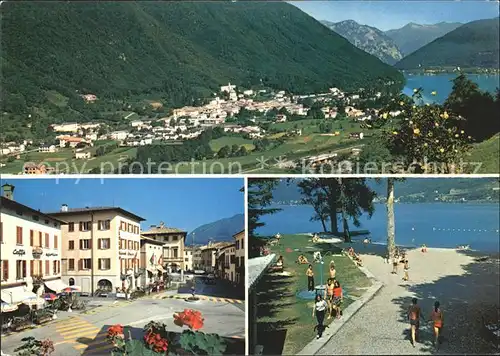 Riva San Vitale Lago di Lugano Piazza Grande Lido Kat. Riva San Vitale
