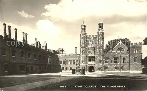 Windsor Berkshire Eton College Quadrangle Kat. Windsor and Maidenhead