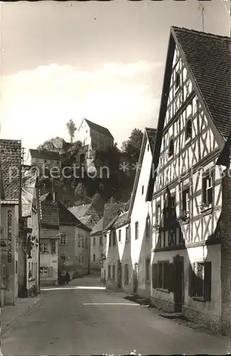 Pottenstein Oberfranken Fraenkische Schweiz Fischergasse Kat. Pottenstein