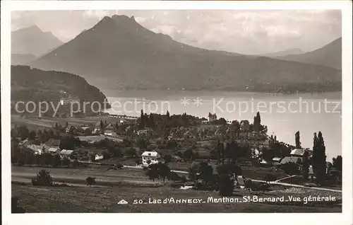 Menthon Saint Bernard Lac d Annecy  Kat. Menthon Saint Bernard