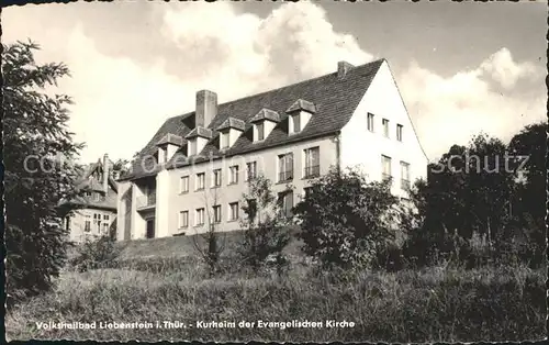 Bad Liebenstein Kurheim Evangelischen Kirche Kat. Bad Liebenstein