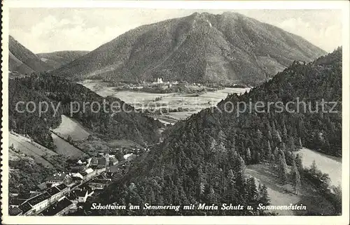 Schottwien Semmering Maria Schutz Sonnwendstein Kat. Schottwien