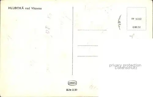 Hluboka Vltavou Vltavou / Frauenberg /