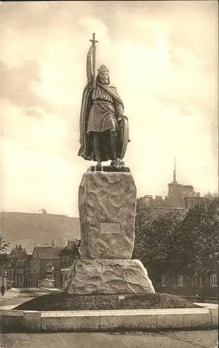 Winchester King Alfred Statue Kat. Winchester