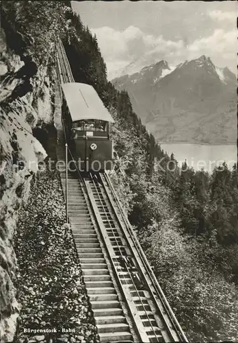 Buergenstock Bergbahn Kat. Buergenstock