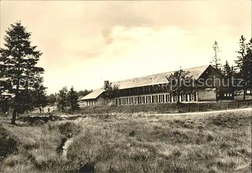 Hormersdorf Erzgebirge Jugendherberge Adolf Hennecke Grosses Haus Kat. Hormersdorf Erzgebirge