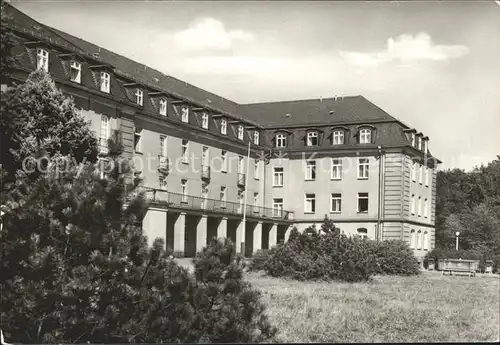 Schlema Bad Sanatorium IG Wismut Kat. Bad Schlema