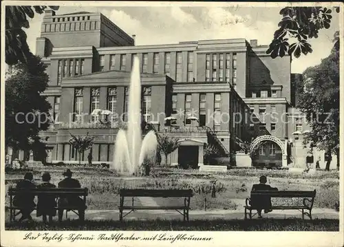 Bad Teplitz Schoenau Sudetenland Heisse hochradioaktive Thermen Kat. Teplice