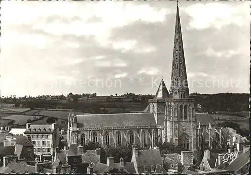 Treguier Cotes d Armor Basilique Cathedrale Abside Kat. Treguier