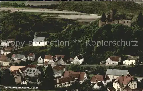 Virneburg Burgruine Teilansicht Kat. Virneburg