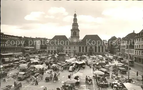 Mannheim Marktplatz Kat. Mannheim