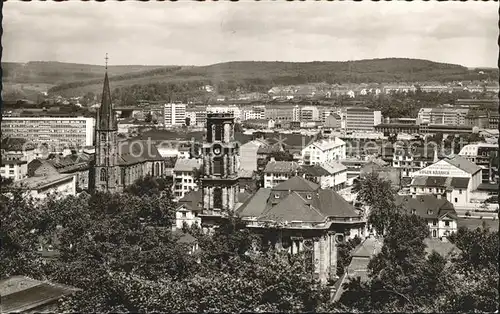 Saarbruecken Ortsansicht  Kat. Saarbruecken